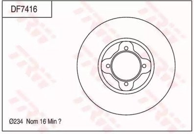 TRW DF7416 TRW DF7416