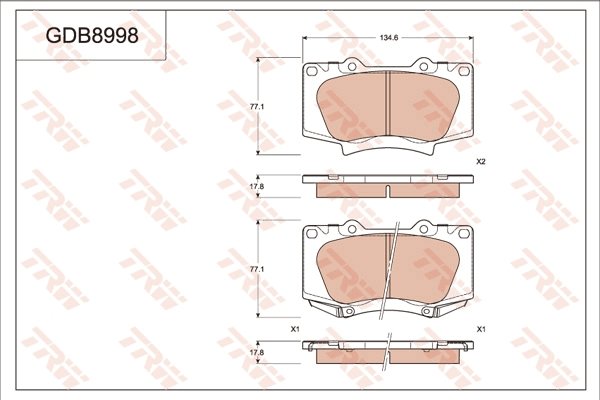 TRW GDB8998AT