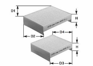 CLEAN FILTERS NC2192CA