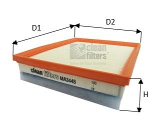 CLEAN FILTERS MA3445