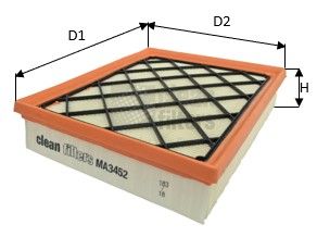 CLEAN FILTERS MA3452