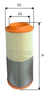 CLEAN FILTERS MA1494