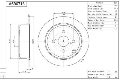 AISIN A6R071S