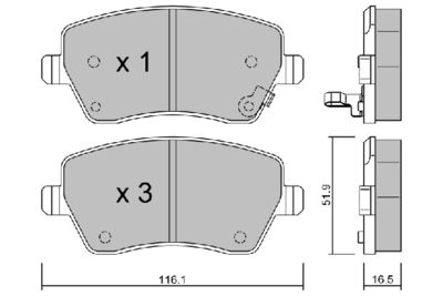 AISIN BPOP-1008