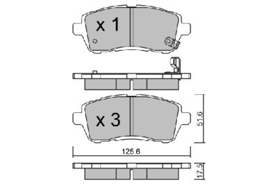 AISIN BPFO-1002