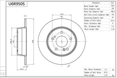 AISIN U6R950S