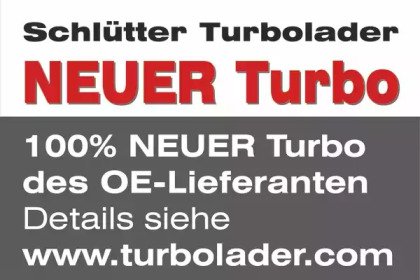 SCHLÜTTER TURBOLADER 172-04610