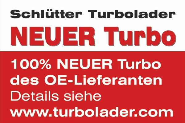 SCHLÜTTER TURBOLADER 186-00085