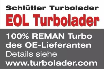 SCHLÜTTER TURBOLADER 172-08195EOL