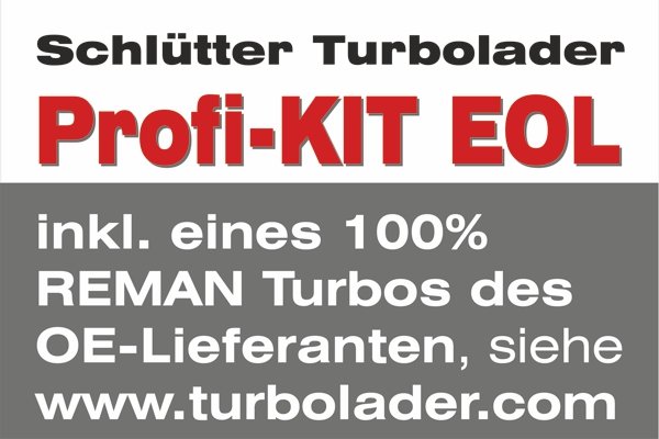 SCHLÜTTER TURBOLADER 166-00590EOL