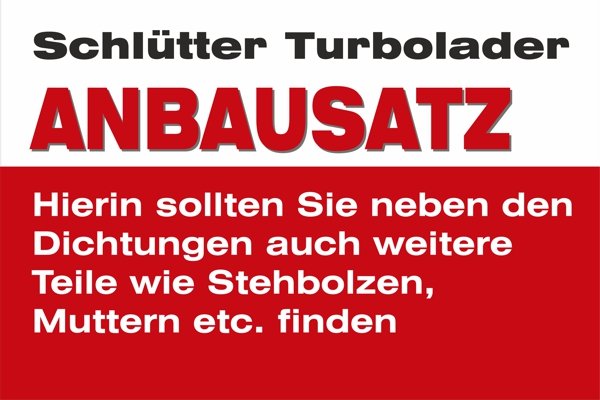 SCHLÜTTER TURBOLADER 253-17132S