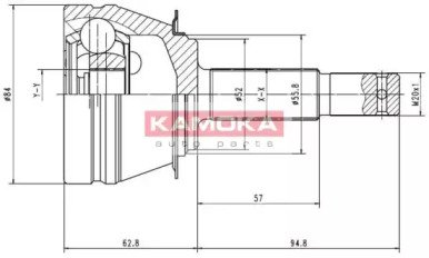 KAMOKA 6544