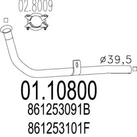 MTS 01.10800 MTS 01.10800