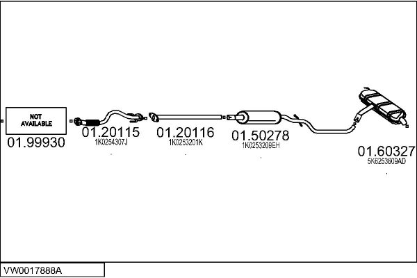 MTS VW0017888A009621