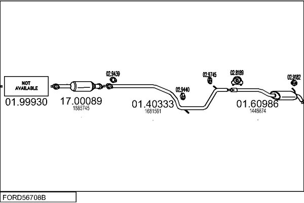 MTS FORD56708B024463
