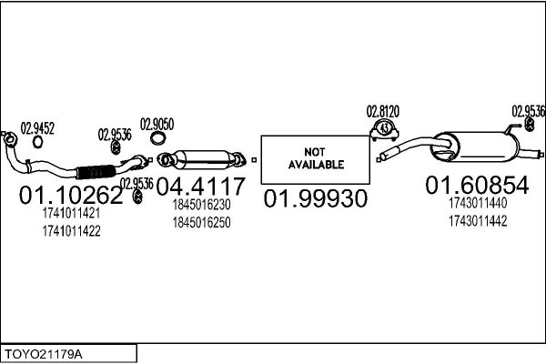 MTS TOYO21179A015992