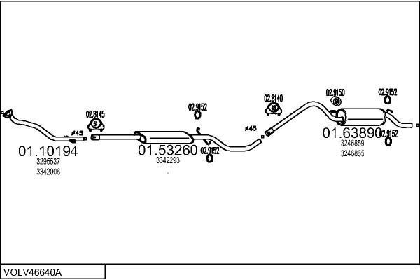 MTS VOLV46640A002813