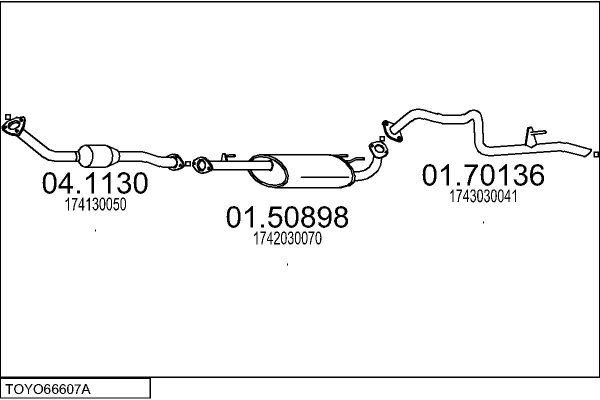 MTS TOYO66607A017230