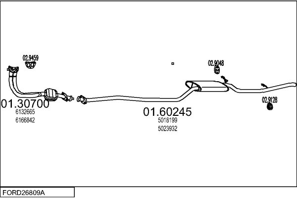 MTS FORD26809A001042