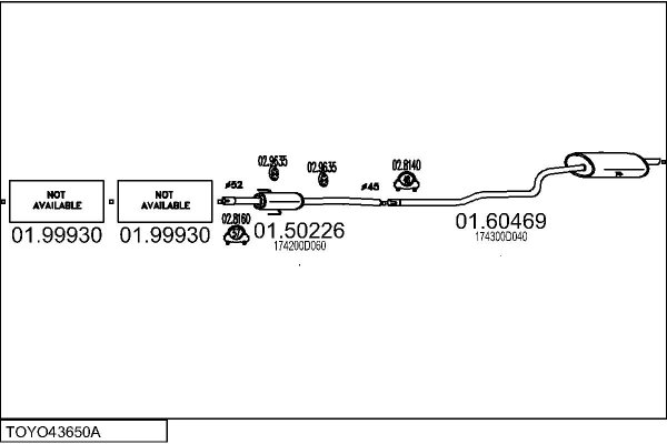 MTS TOYO43650A014694