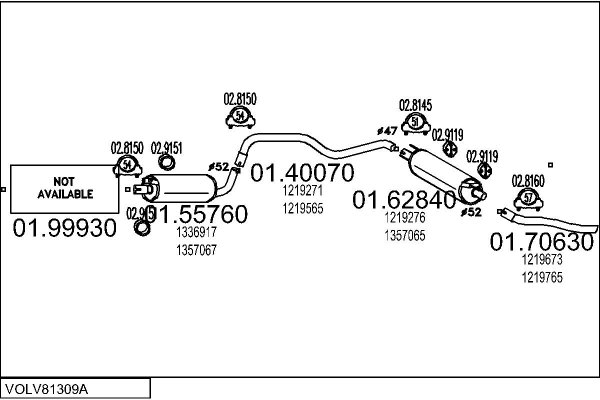 MTS VOLV81309A016909