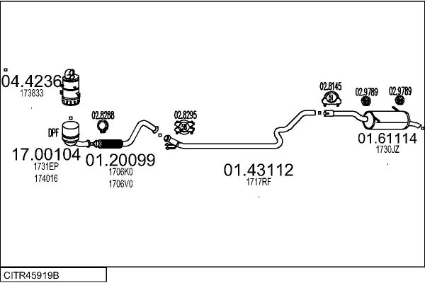 MTS CITR45919B024520