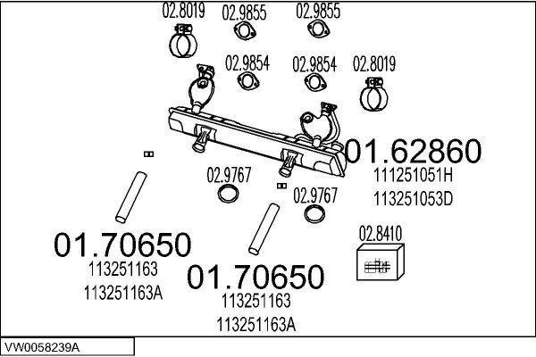 MTS VW0058239A001550