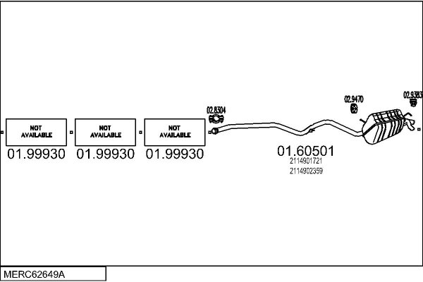MTS MERC62649A016992