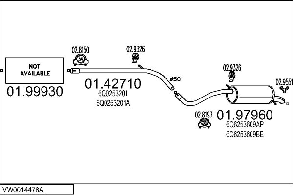 MTS VW0014478A017741