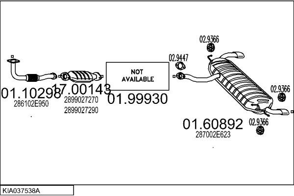 MTS KIA037538A031189