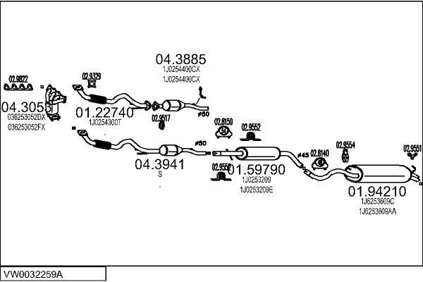 MTS VW0032259A014590