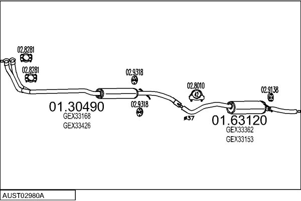 MTS AUST02980A003100