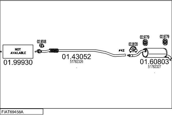 MTS FIAT69458A012208