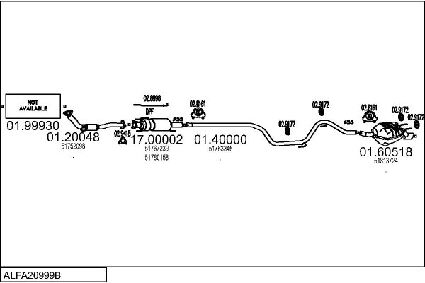 MTS ALFA20999B019448