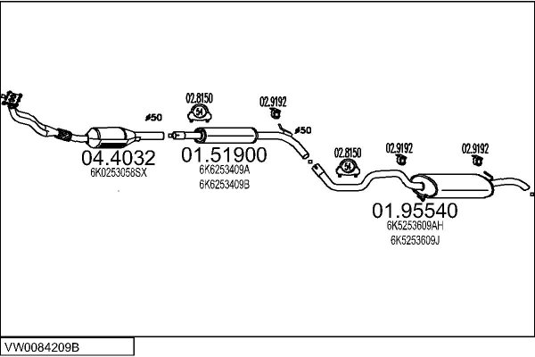 MTS VW0084209B005301