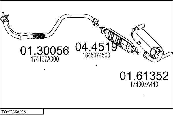MTS TOYO85820A003590