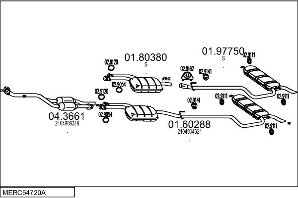 MTS MERC54720A008692