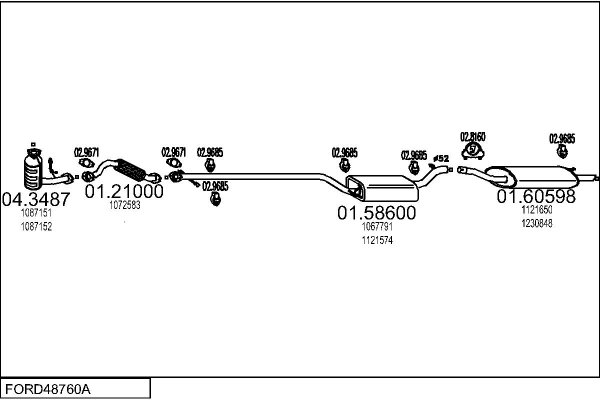 MTS FORD48760A010040
