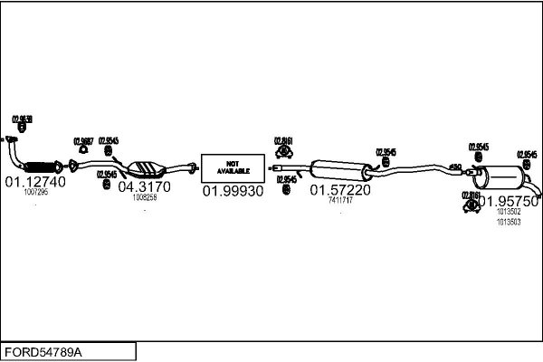 MTS FORD54789A004715