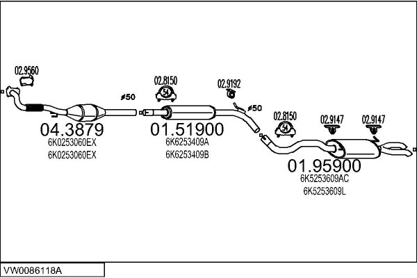 MTS VW0086118A007974