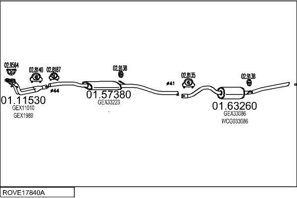 MTS ROVE17840A027818