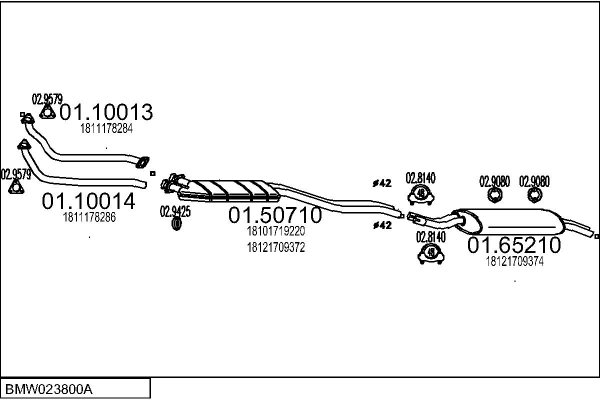 MTS BMW023800A000039