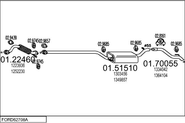 MTS FORD62708A018275