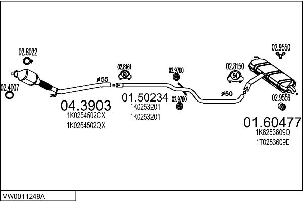 MTS VW0011249A018392