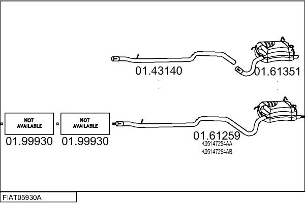 MTS FIAT05930A009611