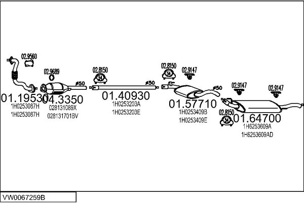 MTS VW0067259B001867