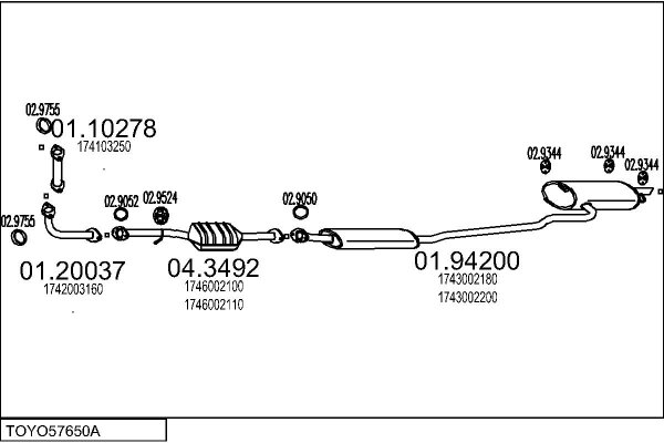 MTS TOYO57650A008936