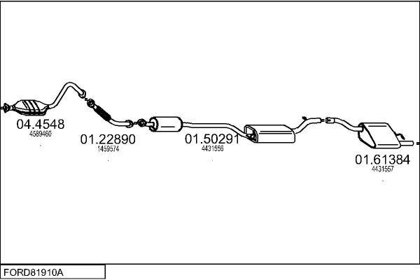 MTS FORD81910A016631