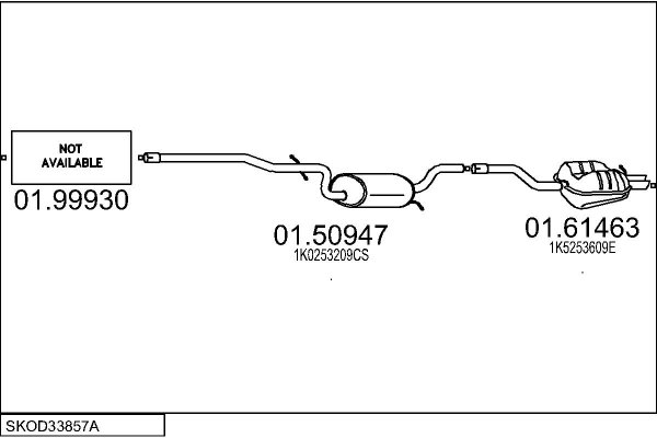 MTS SKOD33857A028203