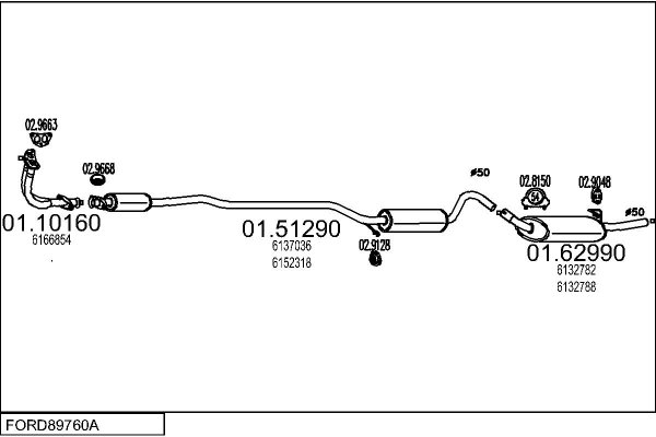 MTS FORD89760A000688